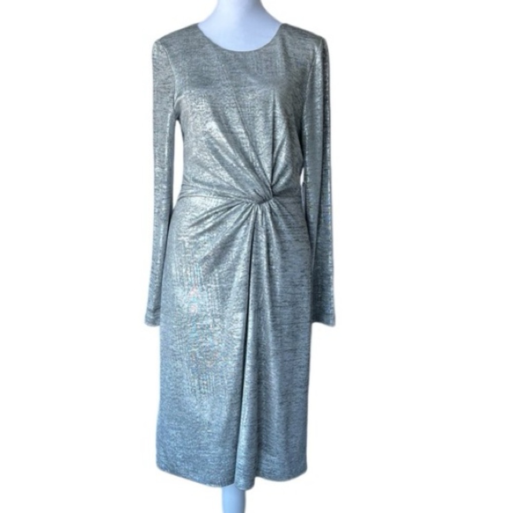 Vince Camuto Metallic Dress
